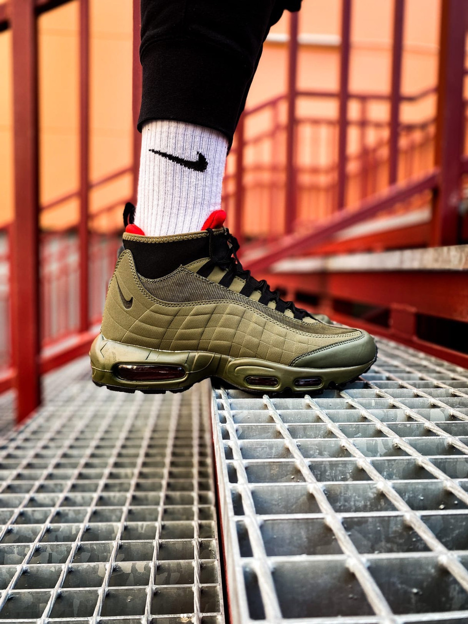 

Кроссовки NikKe Air Max Sneakerboot 95 "Haki "