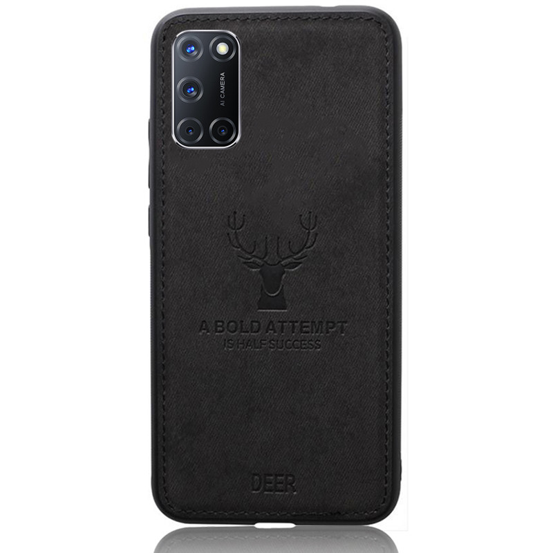 

Чехол Deer Case для Oppo A52 / A72 / A92 Black, Черный