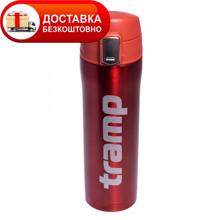 

Оригинальный термос - кружка Tramp 0,45 л красный TRC-107-red