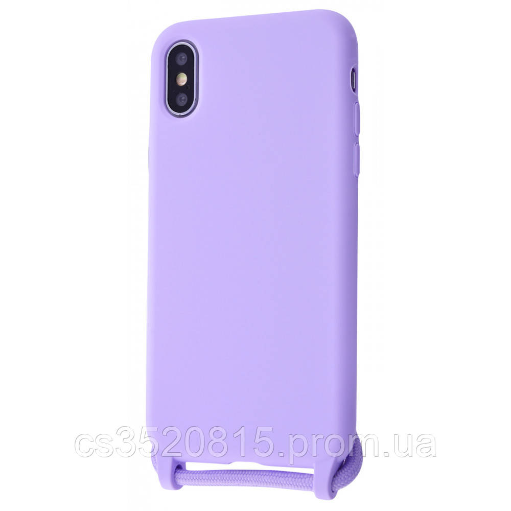 

WAVE Lanyard Case (TPU) iPhone Xs Max light_purple