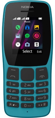 

Мобильный телефон Nokia 110 Dual Sim (TA-1192) Blue