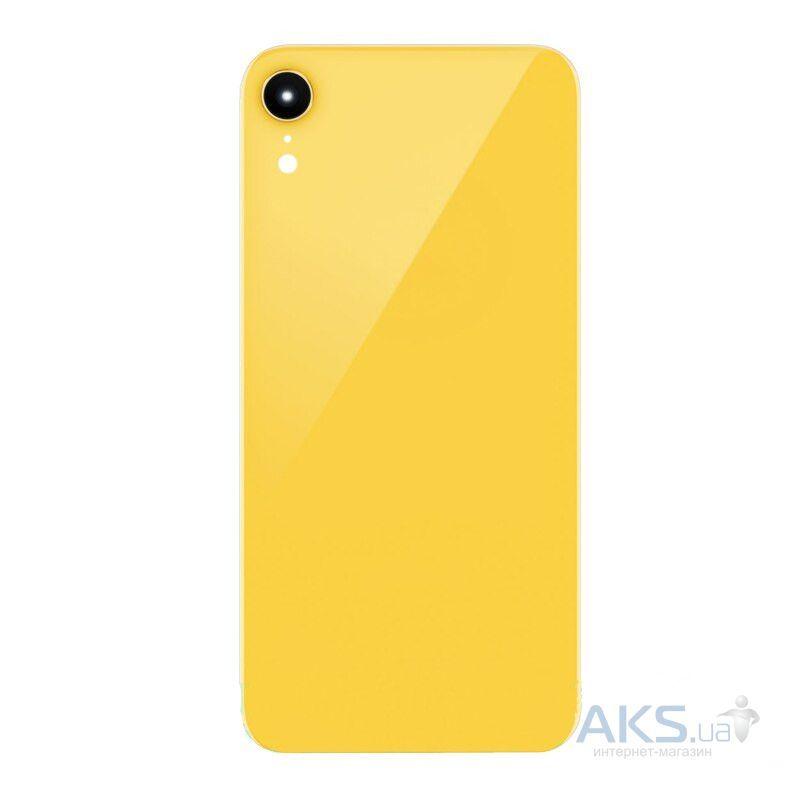 

Задняя крышка корпуса Apple iPhone XR с стеклом камеры Yellow