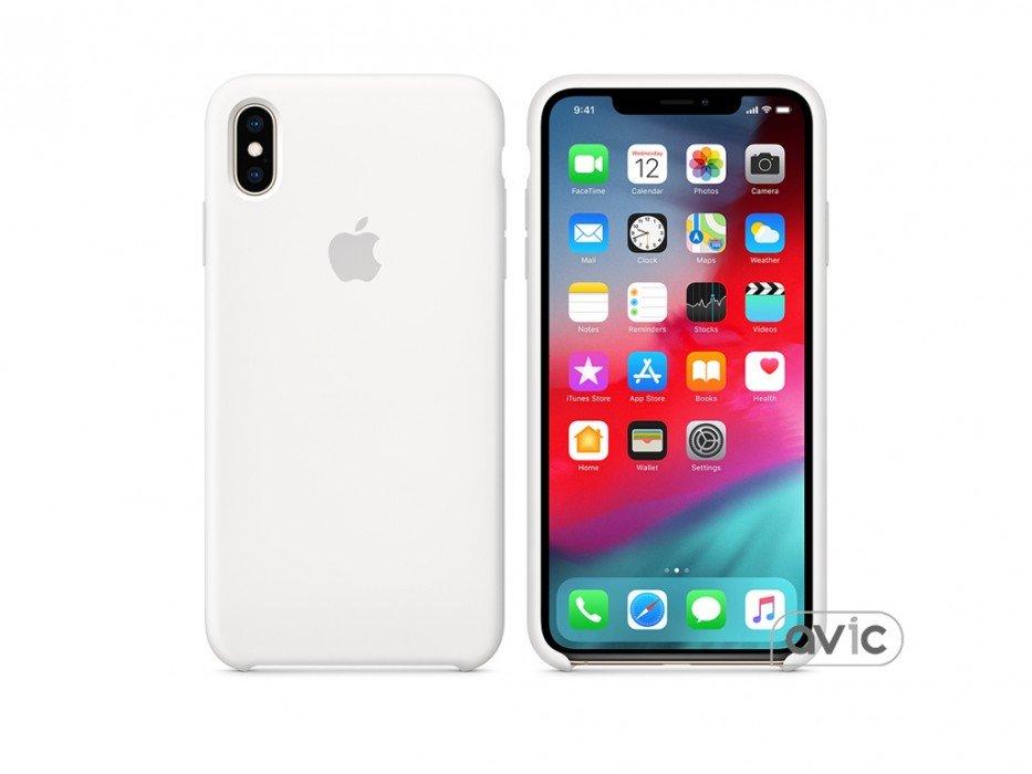 

Чехол для Apple iPhone XS Max Silicone Case White (Copy)