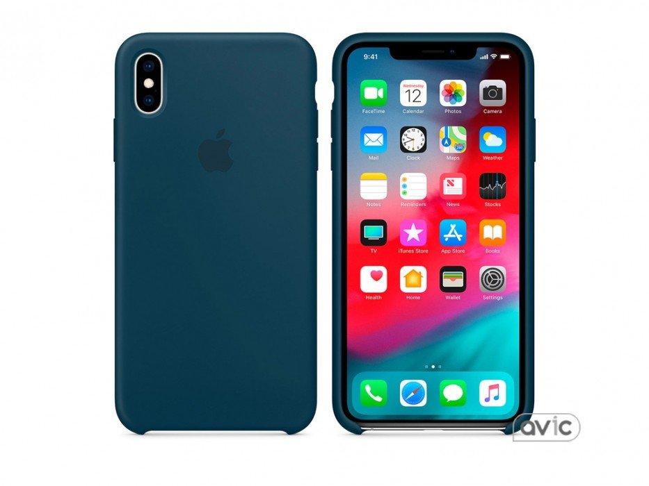 

Чехол для Apple iPhone Xs Max Silicone Case Pacific Green (MUJQ2)