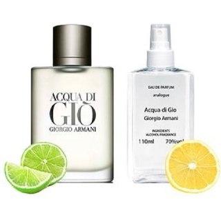 

Аналог элитной французской парфюмерии Armani Acqua di Gio Pour Homme, наливная парфюмерия