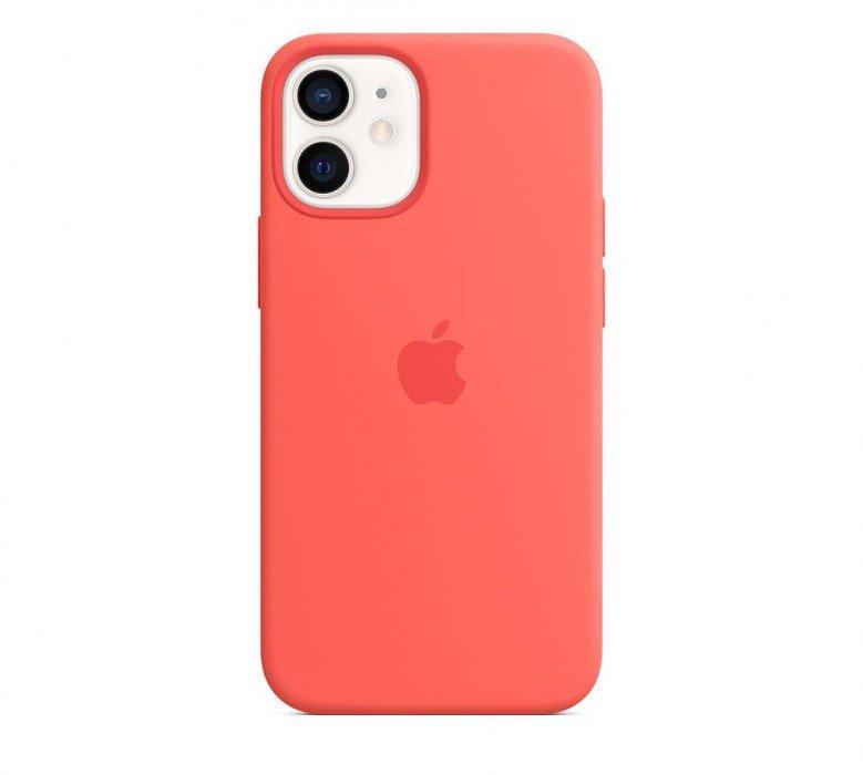 

Чехол для Apple iPhone 12 mini Silicone Case with MagSafe - Pink Citrus (MHKP3)