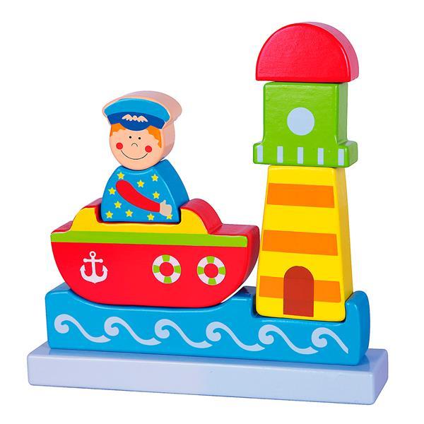 

Магнитная деревянная игрушка Viga Toys Море (59704