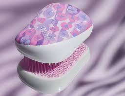 

Расческа для волос Tangle Teezer Compact Styler компактная с крышкой Digital Leopard