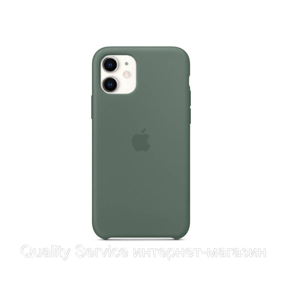 

Чехол Silicone Case для iPhone 11 OR Pine Green