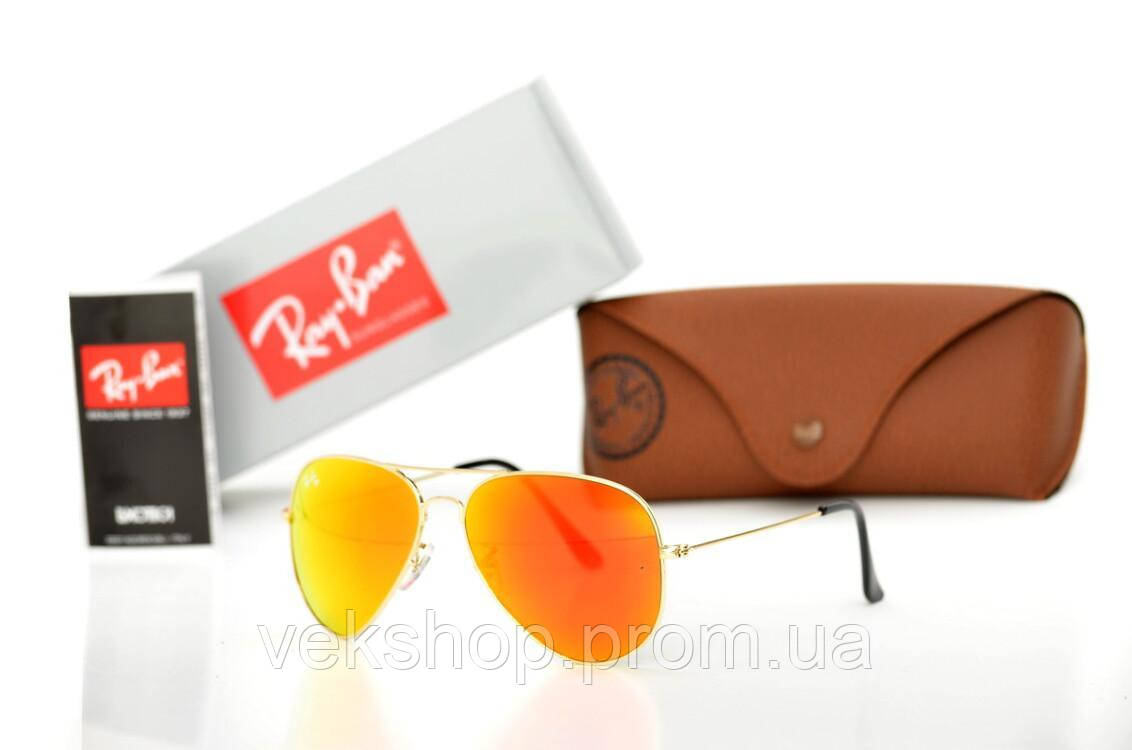 

Мужские солнцезащитные очки с линзами из минерального стекла Ray Ban 3026D-og