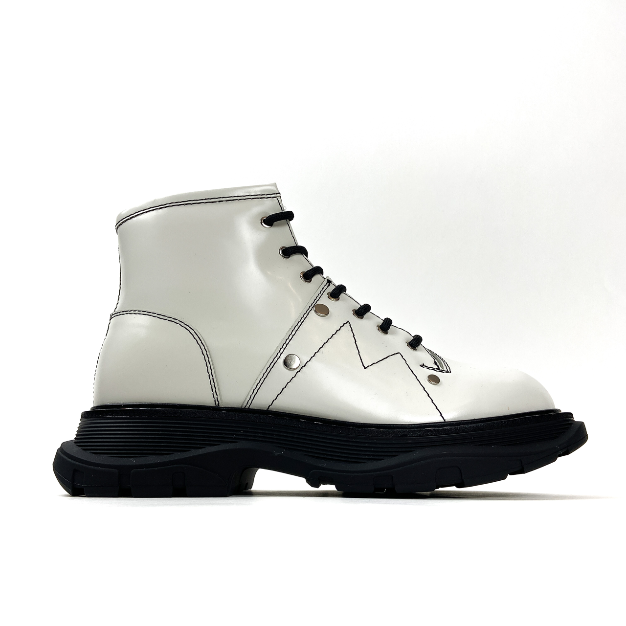 

Alexander McQueen Tread Slick White (Мех) (Белый)