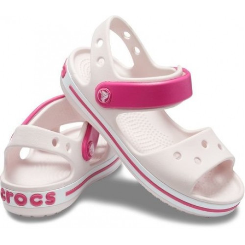 

Сандали Crocs Bayaband Sandal Kids 25-26 15.7 см Детские Светло розовые 12856-485-C9 Barely Pink, Светло розовый