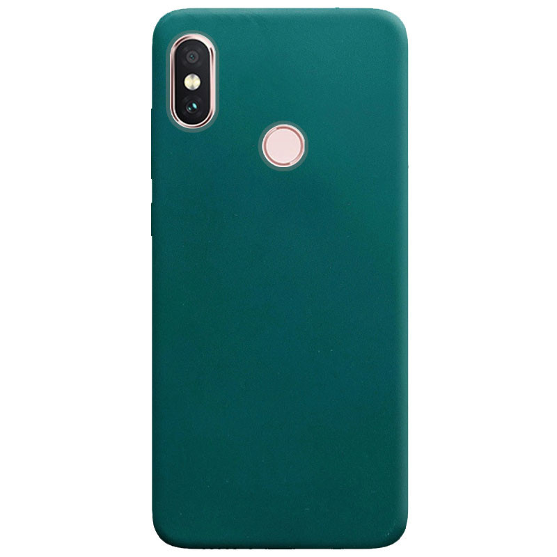 

Силиконовый чехол Candy для Xiaomi Redmi Note 5 Pro / Note 5 (DC) Зеленый / Forest green