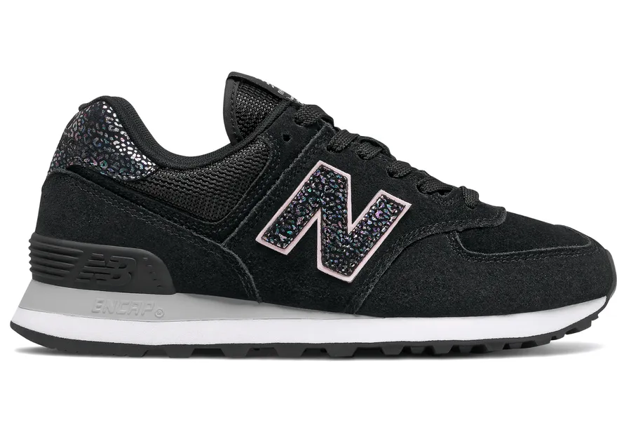 

Оригинальные женские кроссовки New Balance 574 (WL574AN2), Черный