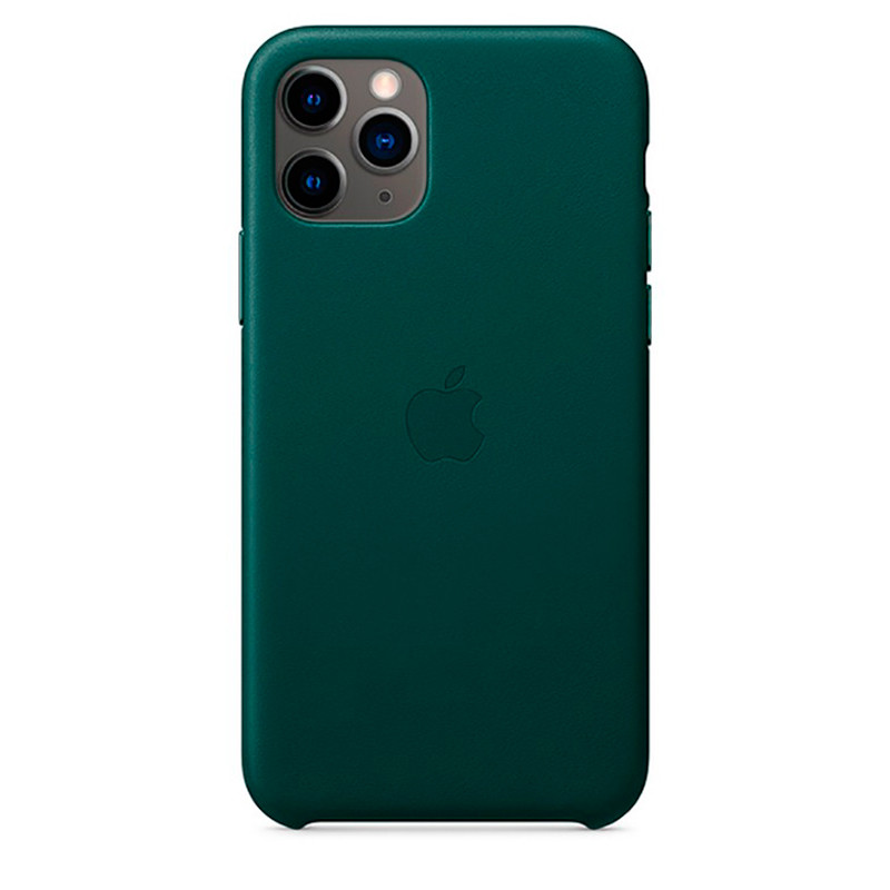 

Кожаный чехол oneLounge Leather Case Forest Green для iPhone 11 Pro Max OEM (MX0C2), Зеленый