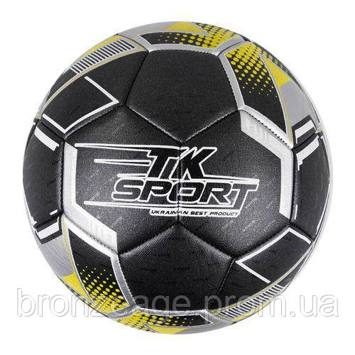 

Мяч футбольный "TK Sport", черный C44448