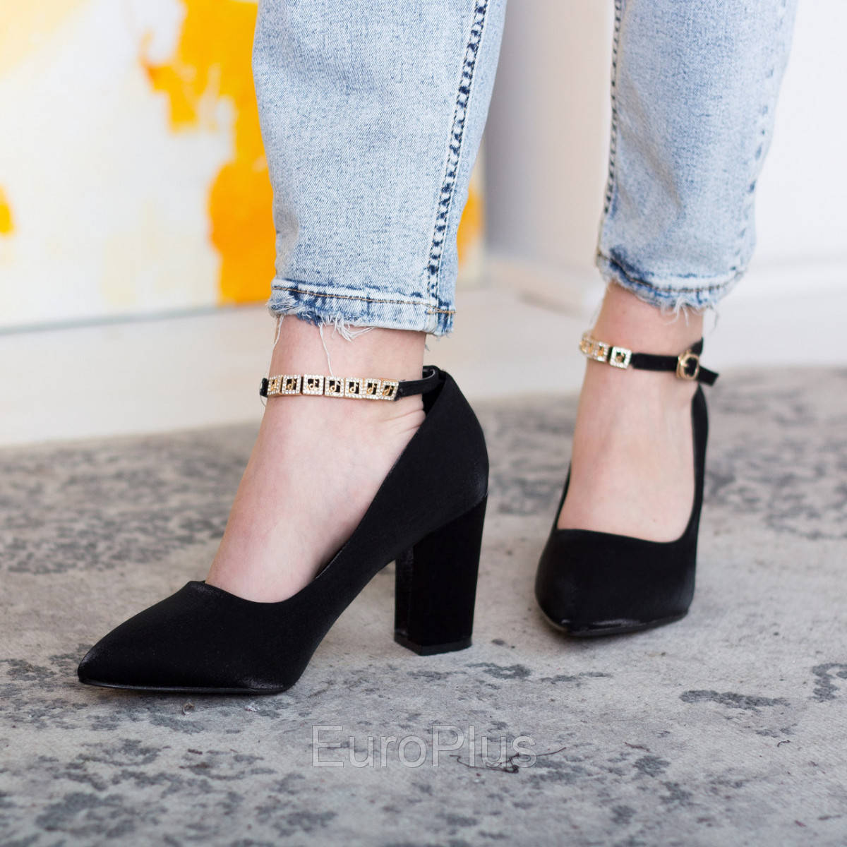 

Туфли женские Fashion Xany 2613 39 размер 24,5 см Черный