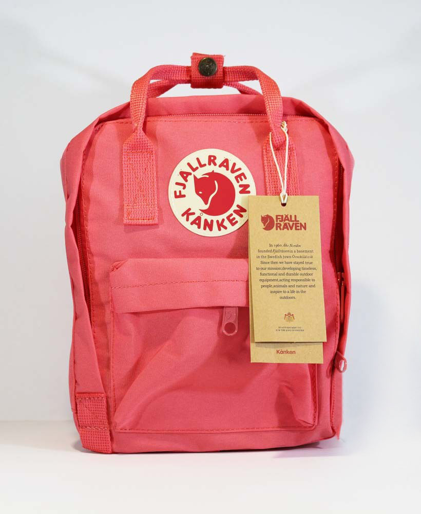 Детский рюкзак сумка для девочки канкен мини розовый Fjallraven Kanken Mini 7 литров