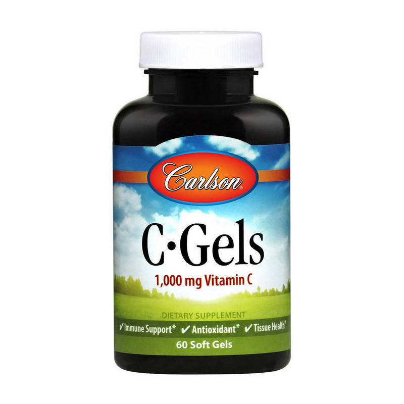 

Витамин С Carlson Labs C-Gels 1000 mg 60 soft gels