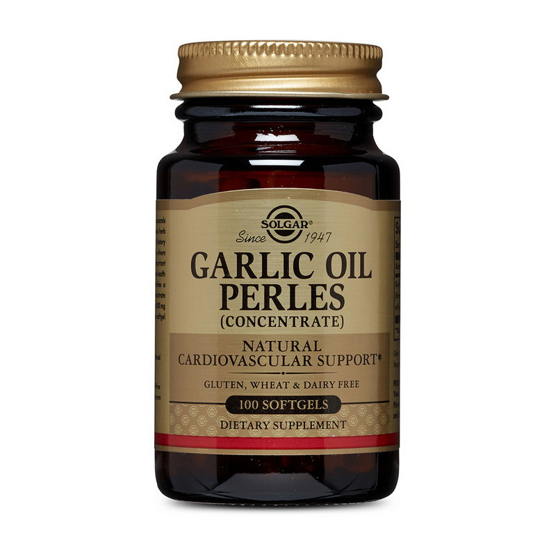 

Чесночное масло Solgar Garlic Oil Perles 100 softgels