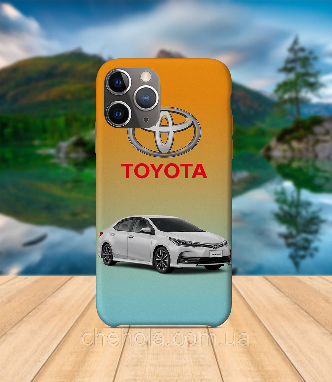 

Чехол iPhone 11 PRO MAX Toyota Corolla с принтом