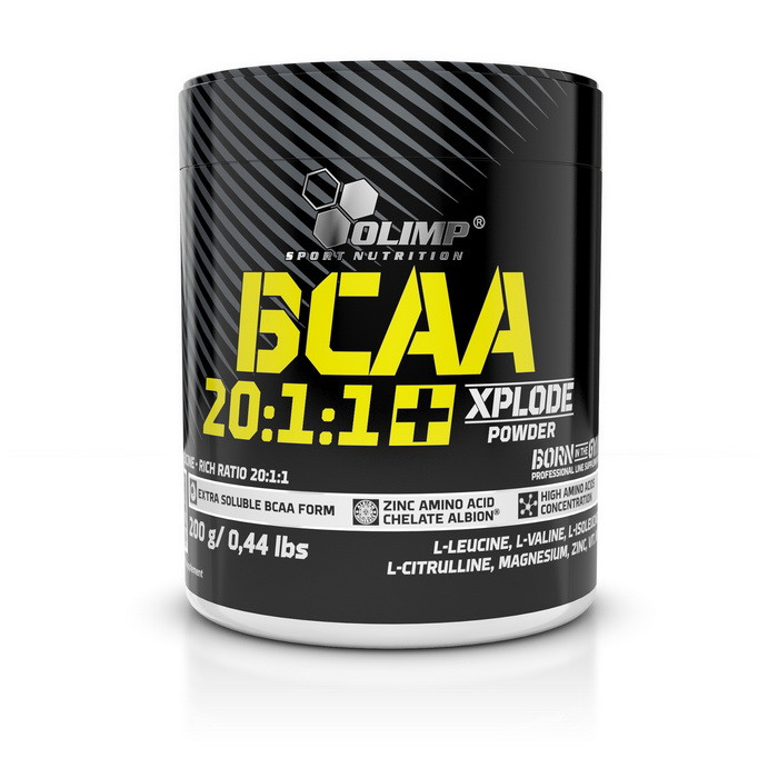 

OLIMP BCAA 20:1:1 + Xplode 200 g, Олимп БЦА 20:1:1 Эксплод 200 грамм