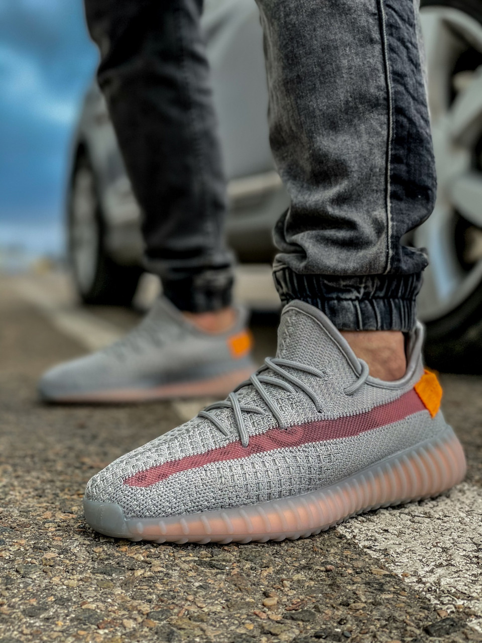 

Кроссовки мужские 18411, Adidas Yeeze Boost 350, серые, [ 42 43 44 45 46 ] р. 46-30,2см., Серый