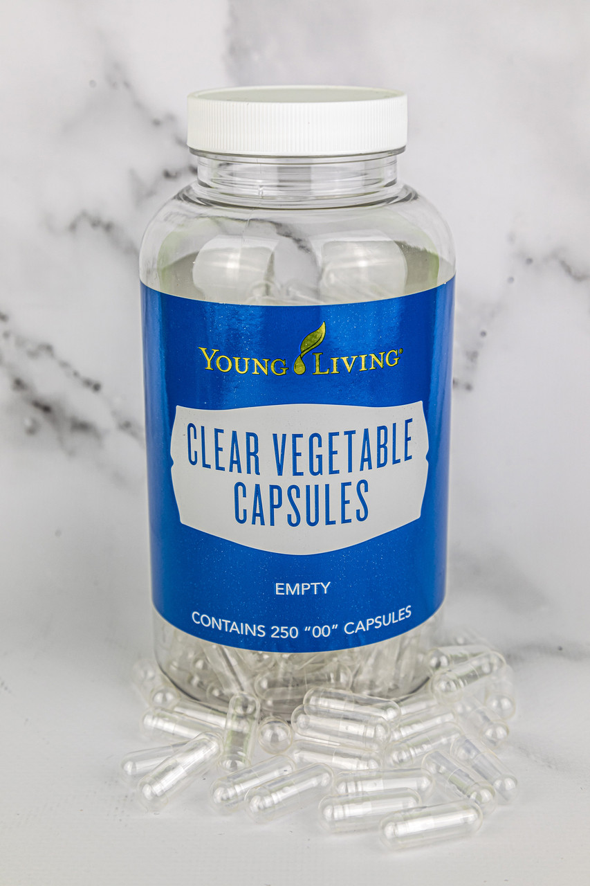 

Растительные капсулы Clear Vegetable Capsules Young Living 250 шт