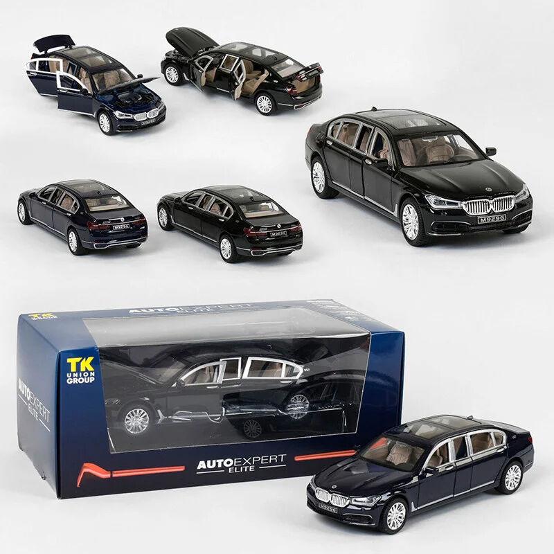 

Машинка металлическая EL 7845 ТК Group М 1:24 BMW 750 с открывающимися дверями (2 цвета), свет, звук