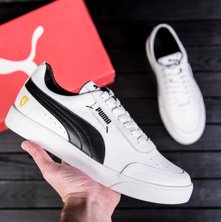 

Кеды мужские кожаные Puma Ferrari White, Белый