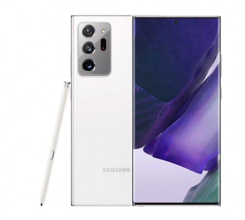 

Смартфон Samsung Galaxy Note 20 Ultra 5G SM-N986B 12/256GB Mystic White