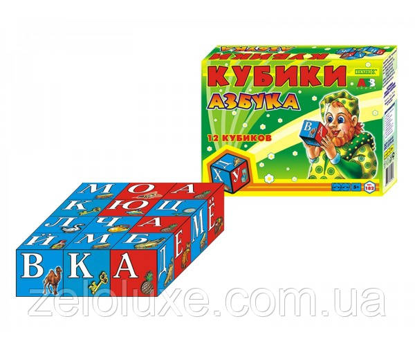 

Игрушка кубики "Азбука ТехноК" (рус.), арт.0182