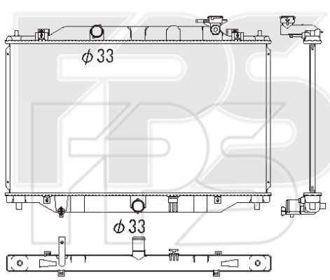 

Радиатор охлаждения Mazda CX-5 2012-2016, Koyorad
