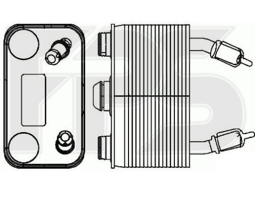 

Масляный радиатор (теплообменник) BMW X5 E53 2000-2006, Nissens