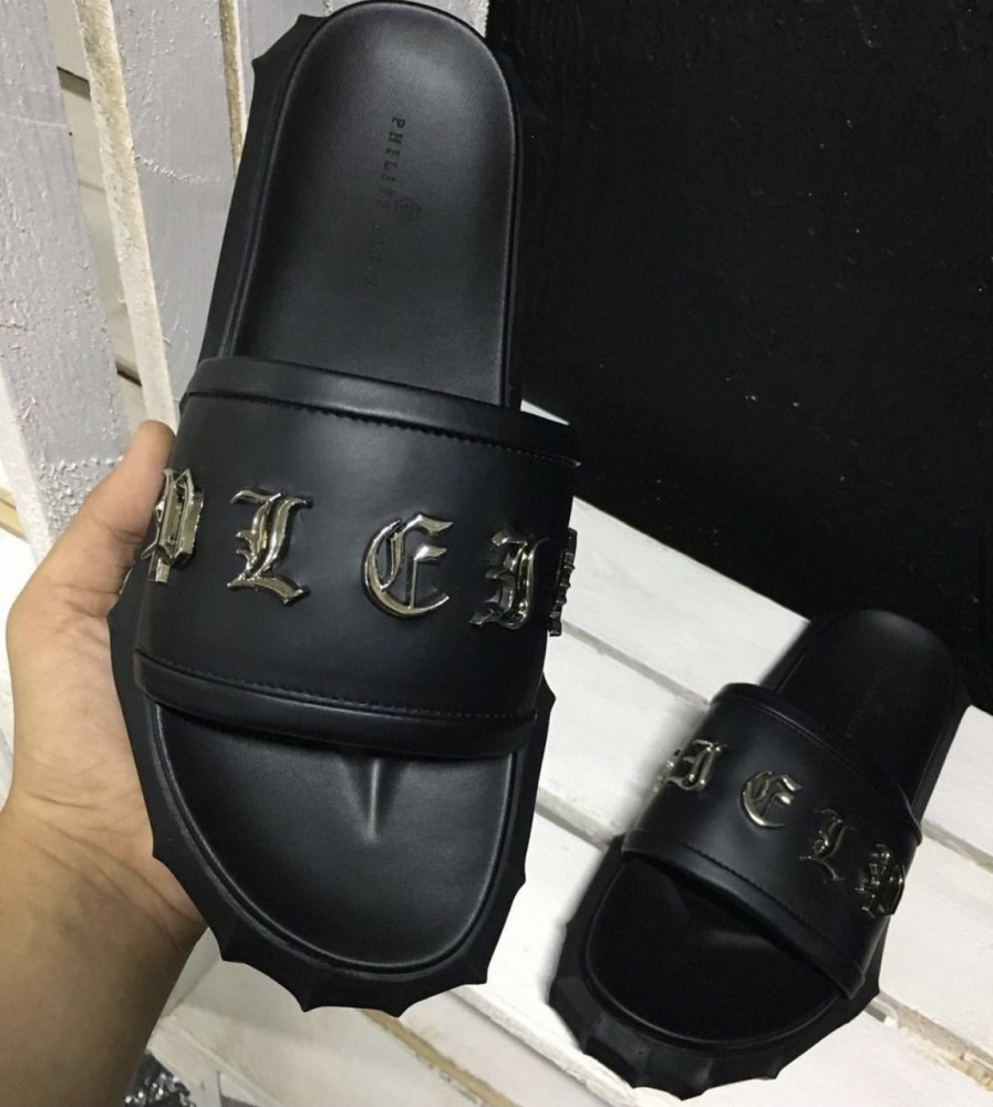 

Тапки Philipp Plein np299 black