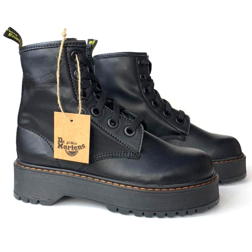 

Женские ботинки в стиле Dr.Martens Molly, кожа, черный, Китай 40