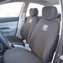 

Prestige Чехлы на сидения Hyundai Accent 2010- делённый 1/3