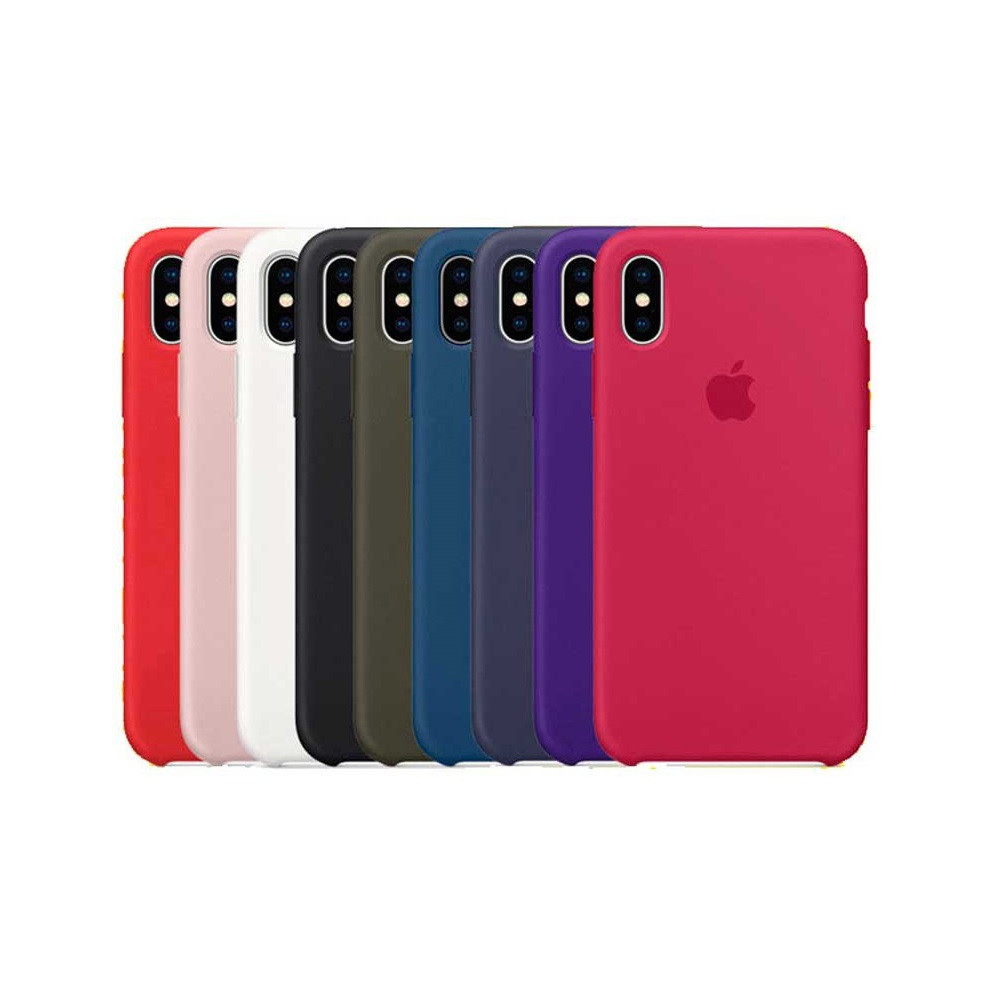 

Накладка оригинальная "Silicone Case" для iPhone X/Xs №48 dragon fruit