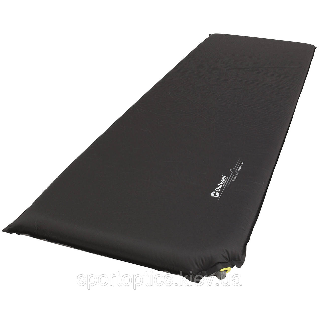 

Коврик самонадувающийся Outwell Self-inflating Mat Sleepin Single 7.5 cm Black (400017)