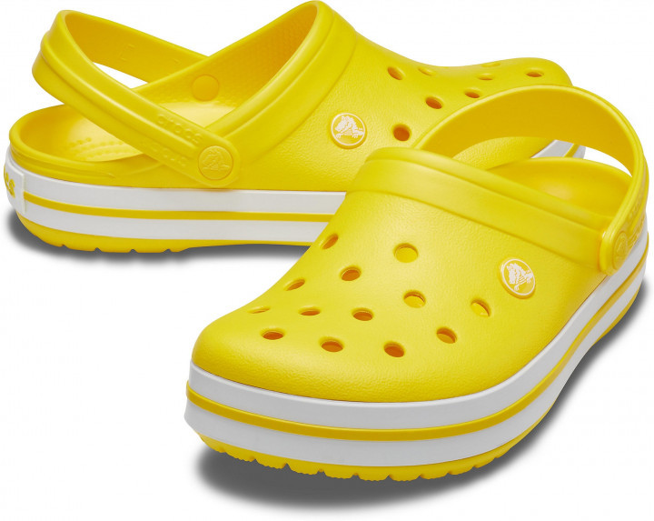 

Сабо Crocs Crocband Clog 43-44 27.2 см Лимонные с белым 11016-7B0-M10/W12 Lemon/White