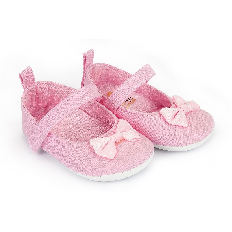 

Пинетки для девочки. Размер: 18. розовый. TM "Baby Patini" BPTN1160. Турция.