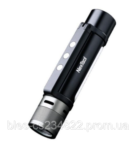 

Многофункциональный фонарик Xiaomi Nextool (NE20030) 6 в 1, АКБ 2600 мАч, Черный