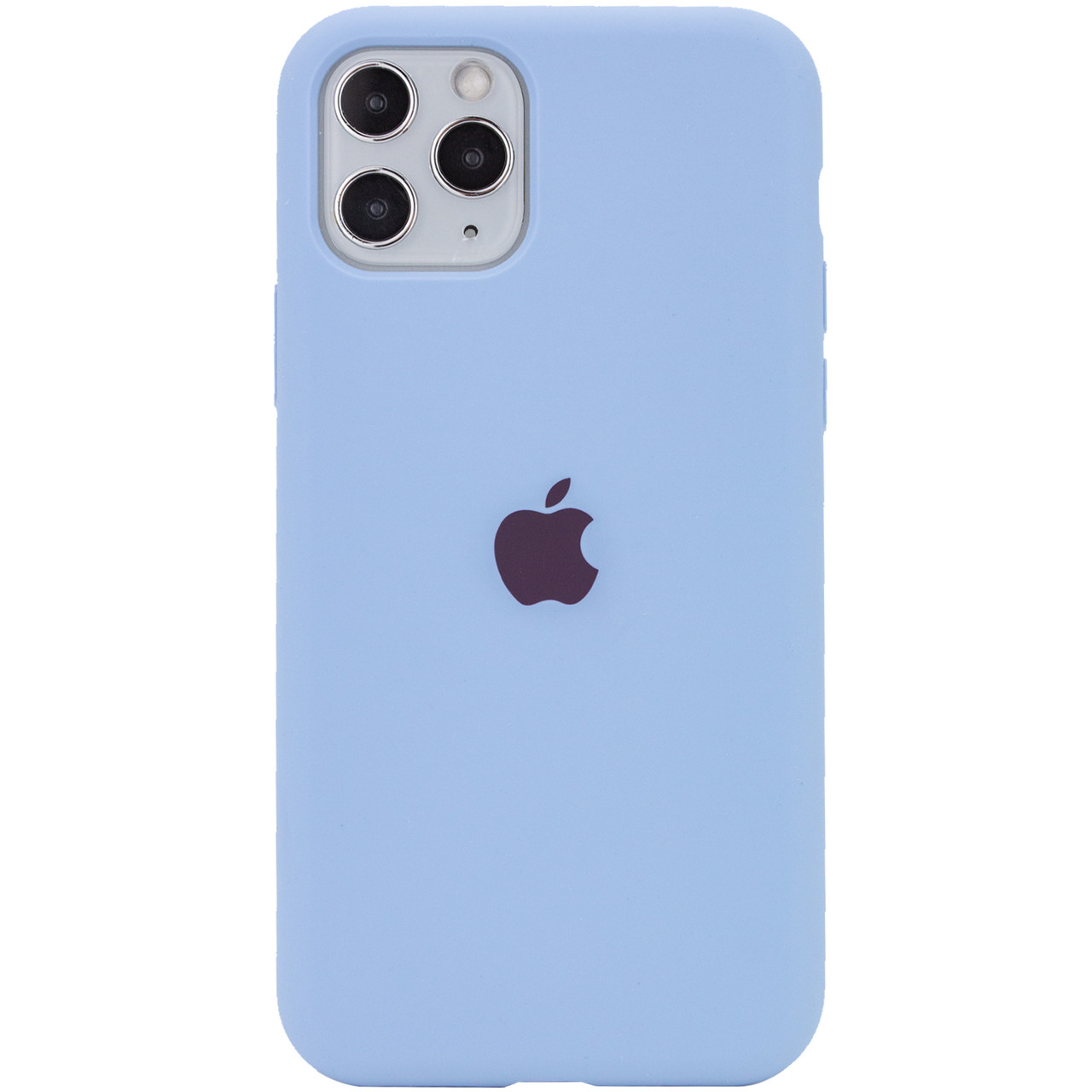 

Чехол Apple iPhone 11 Pro (5.8"), Silicone case (A) (с закрытым низом), Голубой / lilac blue