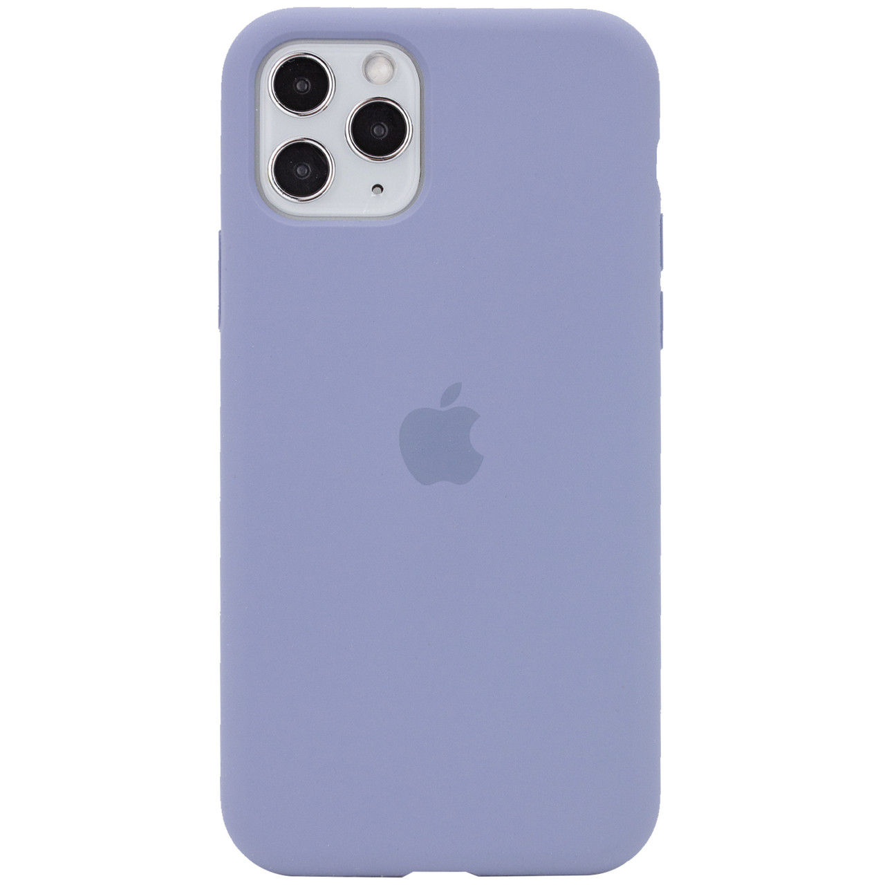 

Чехол Apple iPhone 11 Pro Max (6.5"), Silicone case (A) (с закрытым низом), Серый / lavender gray