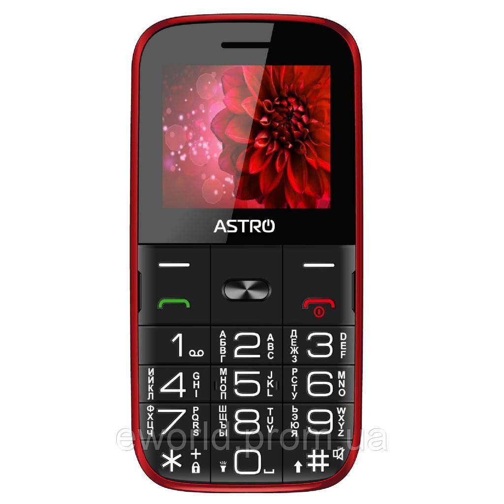 

Мобильный телефон Astro A241 Red, Красный