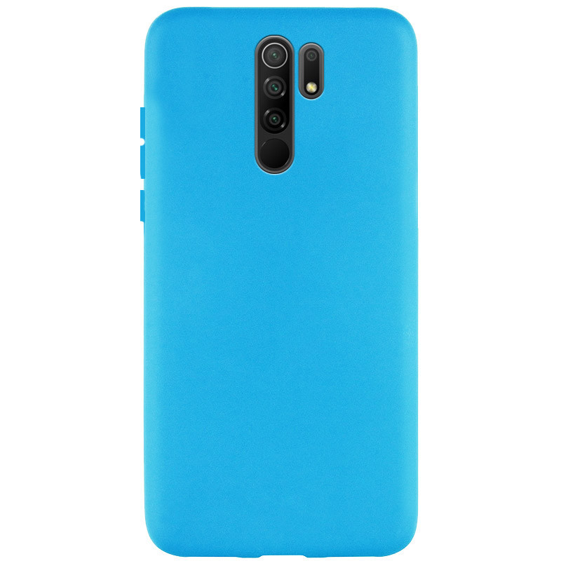 

Чехол Xiaomi Redmi 9, силиконовый, Candy, Голубой