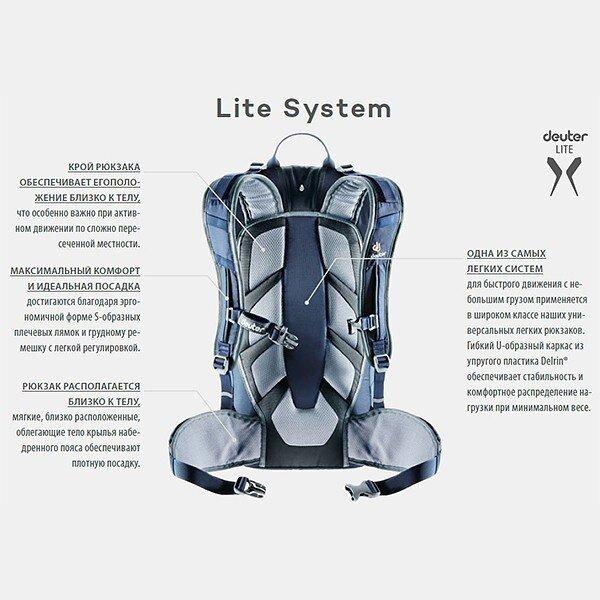 

Рюкзак Deuter Freerider Lite 25 колір 7000 black (3303017 7000)