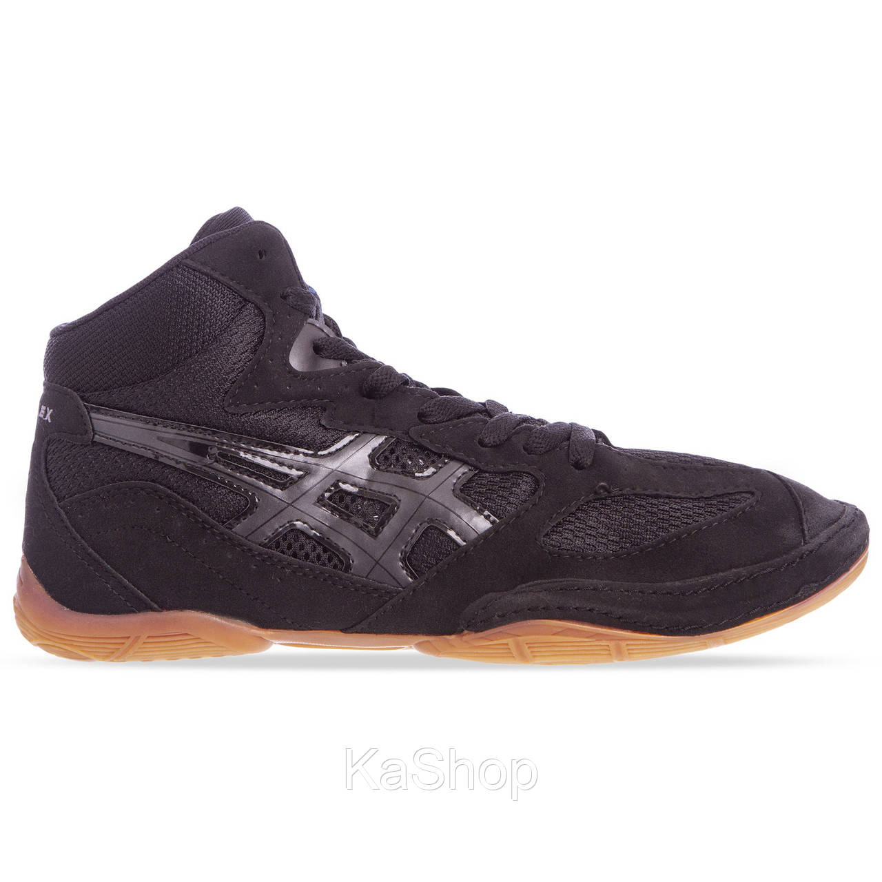 

Борцовки замшевые ASICS BC-909-BK (р-р 39-44) (верх-замша, низ-нескользящая резина, черный