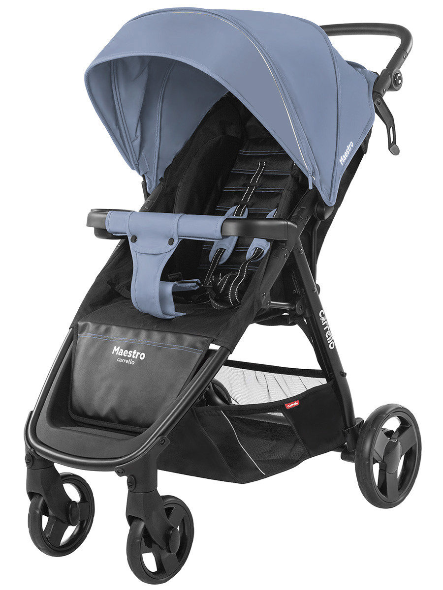 

Коляска прогулочная CARRELLO Maestro CRL-1414 Soft Blue +дождевик L /1/ MOQ