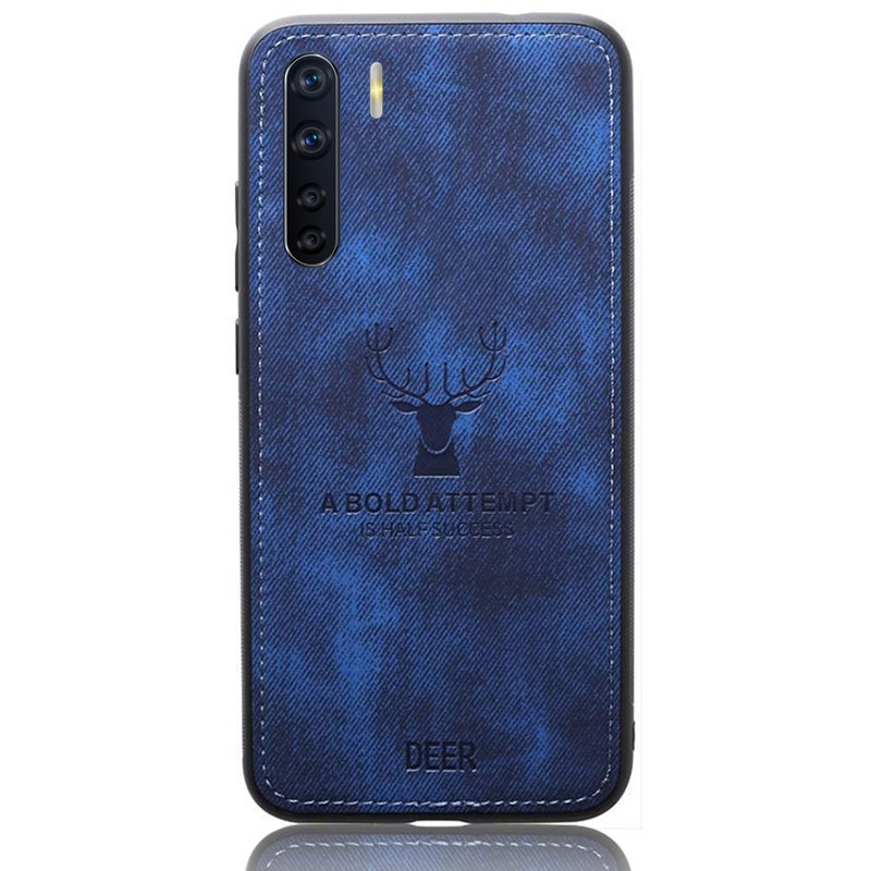 

Чехол Deer Case для Oppo A91 Blue, Синий